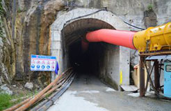 Thi công Cửa nhận nước và phần còn lại của Đoạn đầu đường hầm, lý trình Km0÷Km5 - Dự án Thuỷ điện Thượng Kon Tum.