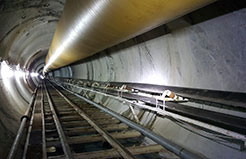 Hầm TBM - Công trình thủy điện Thượng Kon Tum